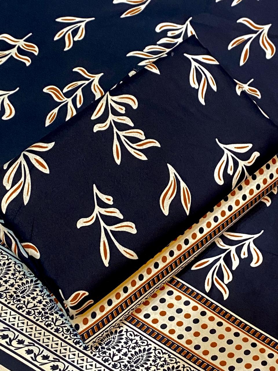 Ladies 2-Piece – Micro Polo Cotton Unstiched (207)