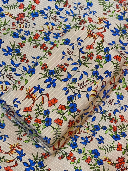 Unstiched-Ladies 2-Piece – 101016