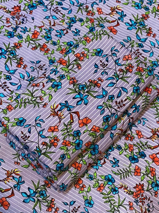 Unstiched-Ladies 2-Piece – 10103